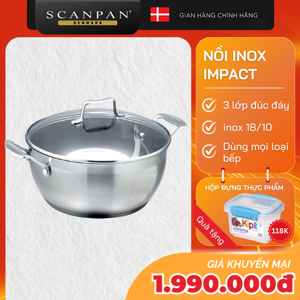 Nồi inox Scanpan Impact - 71553200 (32cm)