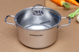 Nồi inox Sunhouse SHG24120 3 đáy 20cm