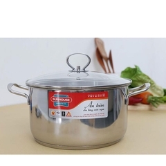 Nồi inox Sunhouse SHG24124 3 đáy 24cm