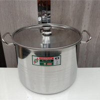 Nồi inox Tithafac sử dụng được bếp từ đủ size 26,28,30,32,cm nồi inox  cao cấp - dụng cụ nhà bếp