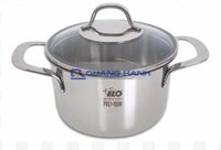 Nồi inox từ ELO Silicano Plus 24cm vung kính