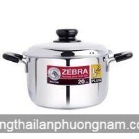 Nồi inox Zebra 20cm 3 đáy - wisdom plus 160232