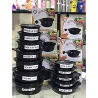 Nồi kho cá bằng đất nung tráng men đủ số