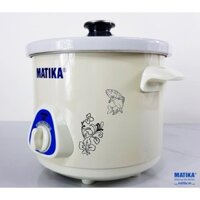 Nồi kho cá đa năng MATIKA MTK-9135 (3,5L) các món kho cho gia đình từ 5-7 người ăn ( Hàng Chính Hãng)