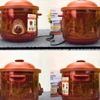 Nồi Kho Cá Đạt Tường Dạng Nâu Gốm Chính Hãng , Nồi Kho Cá Chậm Dạt Tường Đa Năng Nấu Cháo Hầm Kho Thịt