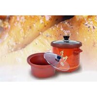 NỒI KHO CÁ HẦM CHÁO CHẬM LOẠI 1,5 LÍT NÂU