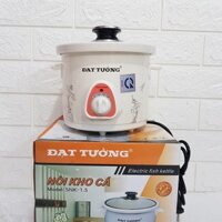 Nồi kho cá, hầm xương, nấu cháo cho bé ruột nồi bằng sứ giữ nhiệt, tiết kiệm điện - hàng Việt Nam cao cấp