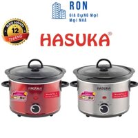 Nồi kho cá Hasuka HSK118, nồi nấu chậm cho món ăn thêm đậm vị, giữ nguyên tinh chất, phù hợp ninh cháo,hầm [Chính Hãng]