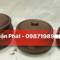 Nồi kho cá làm bằng chất niệu đất size 1