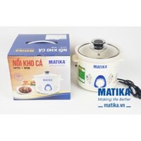 Nồi kho cá MATIKA nồi hầm đa năng chính hãng thiết kế đẹp mắt dung tích 1,5L chức năng hầm cực đỉnh MTK-9115 Chưa Có Đ