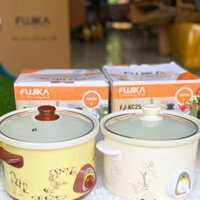 Nồi kho cá thịt đa năng FUJIKA FJ-K25 , Nồi điện nấu cháo hầm canh ruột sứ nhỏ gọn tiết kiệm an toàn