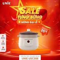 Nồi kho hầm chuyên dụng UNIE , Dung tích 2L, 3L Đa chức năng kho hầm, Lòng nồi gốm cao cấp, BH12 tháng