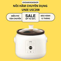 Nồi Kho Hầm Chuyên Dụng UNIE USC208 8 Chức Năng Kho Hầm, Lòng Nồi Gốm Ceramic Cao Cấp, Thiết Kế Bắt Mắt Dung Tích 2L