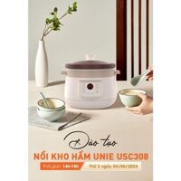 Nồi kho hầm đa năng UNIE USC308, CREEN
