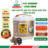 Nồi làm tỏi đen Nikio NK-696 6L - Vàng đồng - Hàng Chính Hãng