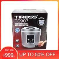 Nồi làm tỏi đen Tiross TS907, 3 tầng, dung tích 6L, Máy làm tỏi đen chính hãng,Thành công lên đến 99%, Bảo hành 12 thang