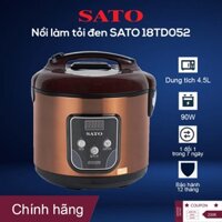 Nồi lamg tỏi đen Máy làm tỏi đen SATO 18TD052 đa năng cao cấp Công nghệ Nhật Bản Bảo hành 12 tháng