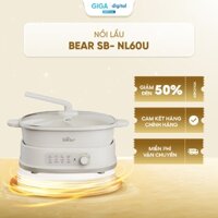Nồi Lẩu 2 Ngăn Bear SB-NL60U - Dung tích 6L