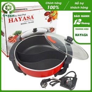 Nồi lẩu 2 ngăn Hayasa HA-692