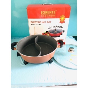 Nồi lẩu 2 ngăn Lorente LT-760