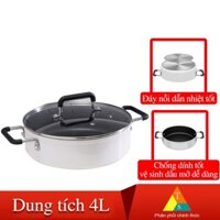 Nồi lẩu bếp từ XM Mijia Induction Cooker GJT02CM dùng cho bếp từ đa năng Chính Hãng