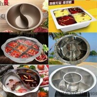 Nồi Lẩu Cay Inox/Nồi Lẩu Vịt Quan Cừu Nhỏ/Oden Nội Tạng Bò Nồi Xiên Thương Mại