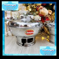 Nồi Lẩu Cù Lao - Lẩu Than - Lẩu Cồn Inox Tân Tiến Đạt Cao Cấp tiện dụng