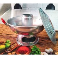 Nồi Lẩu Cù Lao Nhôm. Lẩu Than Size 22-24cm