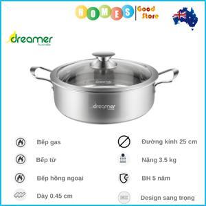 Nồi lẩu đáy từ Dreamer DKW-HPL125W