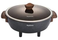 Nồi lẩu điện 2 ngăn đa năng Nagakawa 6 lít NAG1906