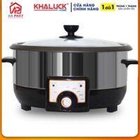 Nồi lẩu điện 2.8 Lít Khaluck Home KL-5220 - Hàng Chính Hãng Bảo Hành 12 Tháng