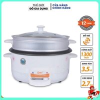 Nồi lẩu điện 3.5L Comet CM7732 - Hàng Chính Hãng Bảo Hành 12 Tháng