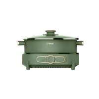 Nồi lẩu điện đa năng Arber dung tích 6 lít HH5.5LGREEN hàng chính hãng bảo hành 12 tháng