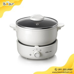 Nồi lẩu điện đa năng Bear DHG B25Z1, 2.5L