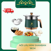 Nồi lẩu điện đa năng có xửng hấp, Nồi lẩu điện nội địa trung cao cấp, nhanh sôi.