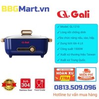 Nồi lẩu điện đa năng Gali Gl-1210 chống dính ưu việt chế biến các món nướng, dễ dàng và nhanh gọn