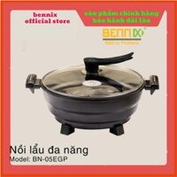 Nồi lẩu điện đa năng, nồi lẩu nướng đa năng Thái Lan Bennix BN - 05EGP  5 Lít