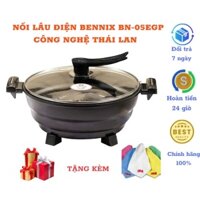 Nồi lẩu điện đa năng Thái Lan Bennix BN-05EGP dung tích 5 lít - Bảo hành 24 tháng chính hãng