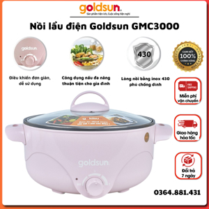 Nồi lẩu điện Goldsun GMC-3001