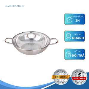 Nồi lẩu điện inox Fivestar W26-3DG 26CM