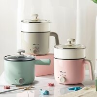 Nồi lẩu điện mini Bear chống dính, nồi điện đa năng Bear 1.2L