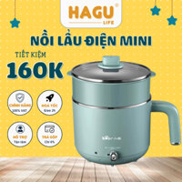 Nồi lẩu điện mini đa năng Bear DRG-D12M5 nồi lẩu mini 1.2L Bear - Hàng Chính Hãng - Bảo Hành 18 tháng