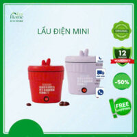 Nồi lẩu điện mini đa năng, Ca nấu mì, Cốc ăn lẩu Cô Đơn dung tích 1.5L công suất 500W phủ chống dính