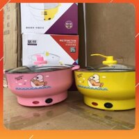 Nồi lẩu điện mini đa năng 18cm- 24cm-26cm, tiện dụng cho 2-3 người dùng