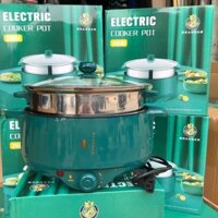 Nồi Lẩu Điện Mini, Nồi Lẩu Điện Đa Năng 26cm Inox 304, Tiện Dụng Cho 2-3 Người Dùng, Bếp Lẩu Gia Đình