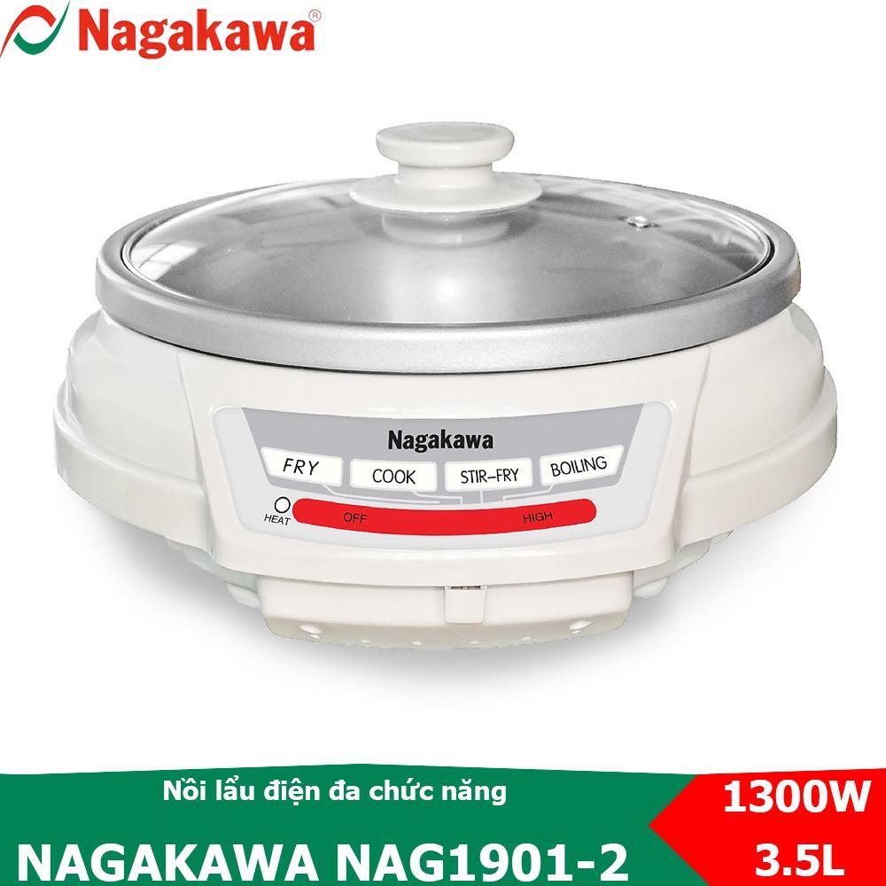 Nồi lẩu điện Nagakawa NAG1901 - 1300W