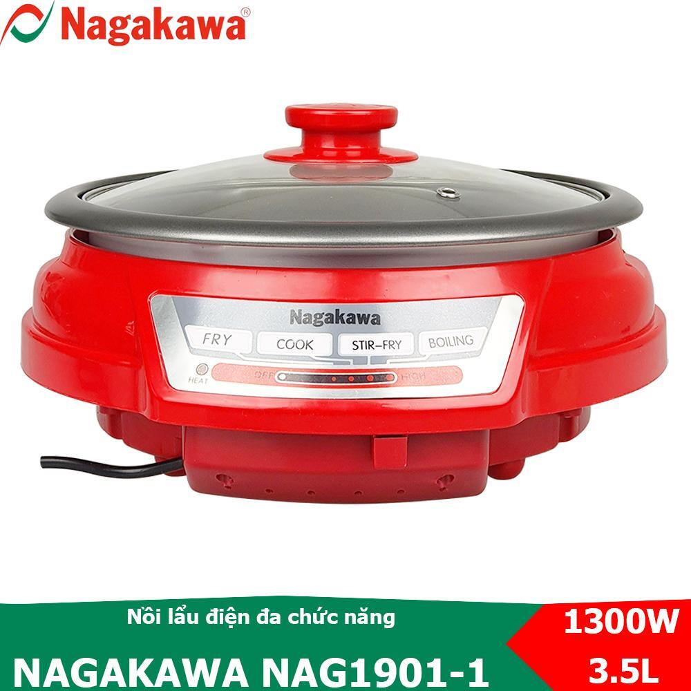 Nồi lẩu điện Nagakawa NAG1901 - 1300W