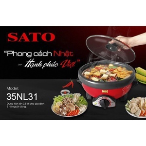 Nồi lẩu điện Sato 35NL31 3.5L