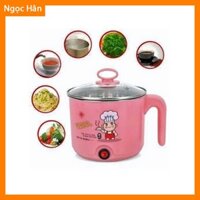 Nồi Lẩu Điện Siêu Tốc Mini 1600ml Dùng Cho 2 Người ngochanshop