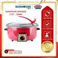 Nồi lẩu điện Sunhouse SHD 4520 3 lít (sản phẩm này chỉ bán tại ĐC2 : 5c Miếu Hai Xã ☎️ 0902062069)